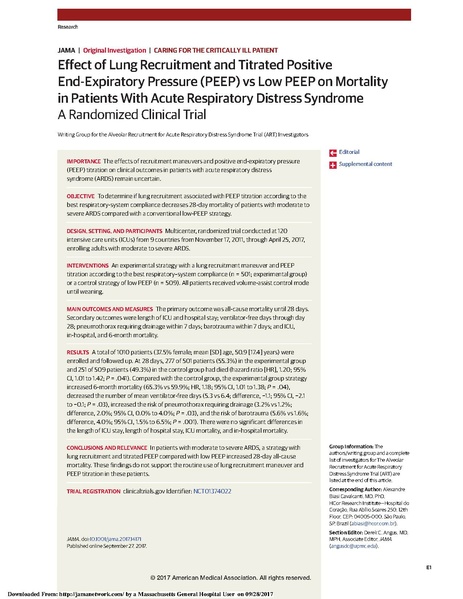 File:ART Investigators Am Med Assoc 2017 - Rm and survival in ards.pdf