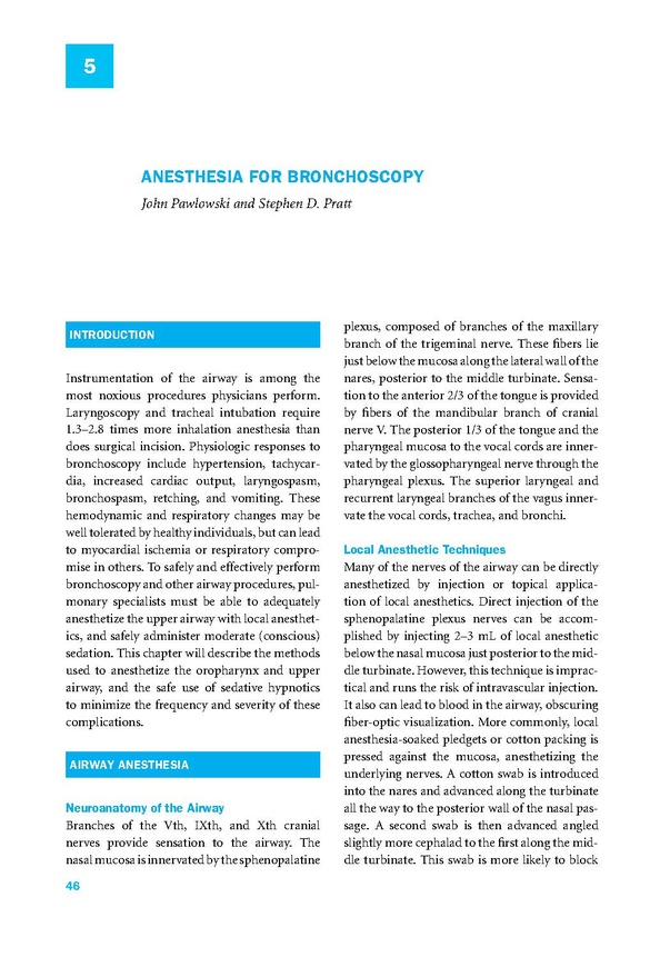 File:Anesthesia for Bronchoscopy.pdf - WikiAnesthesia