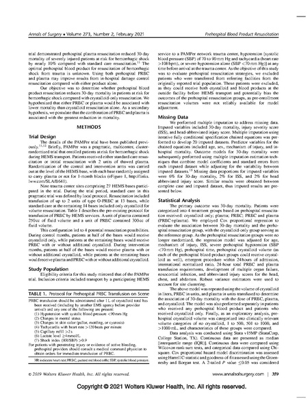 File:Ann Surg 2021 - PAMPer trial blood vs crystalloid in trauma.pdf