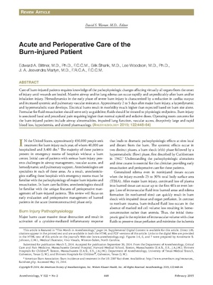 Bittner 2014 Periop Anes Management of Burn Patient.pdf