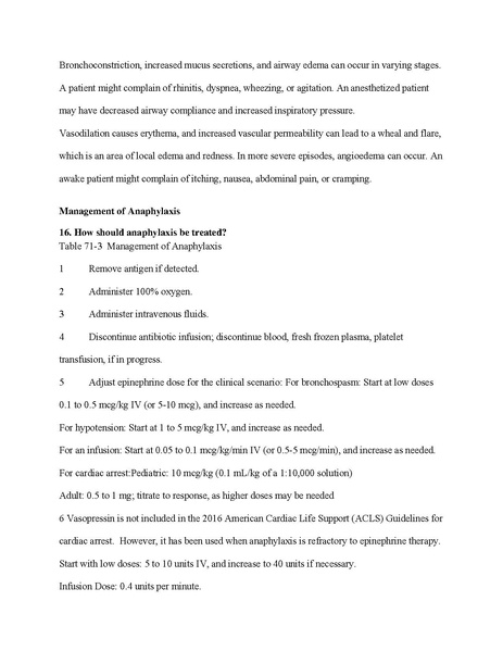 File:Chapter 71 Allergy and Anaphylaxis - Critical Care Secrets May 2017.pdf
