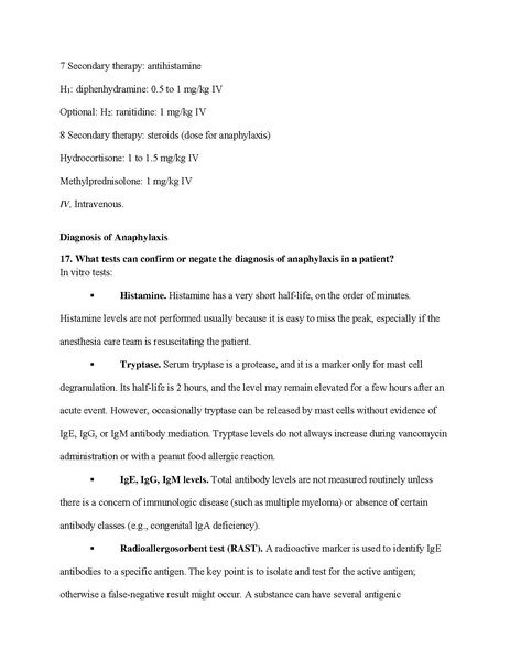 File:Chapter 71 Allergy and Anaphylaxis - Critical Care Secrets May 2017.pdf