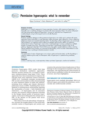Contreras 2015 Curr Opin Anes - Permissive Hypercapnea.pdf
