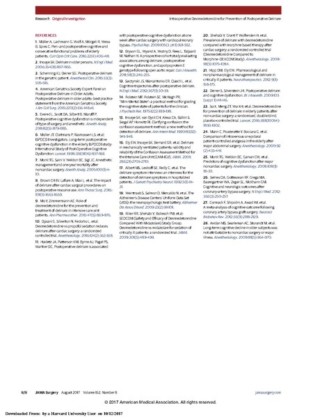 File:Deiner AMA 2017 - Intraop dexmedetomidine not prevent delirium.pdf