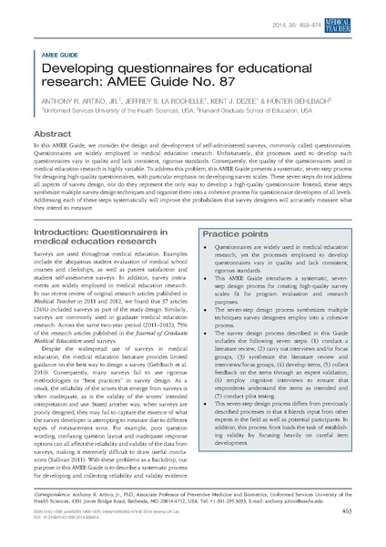 File:Developing questionnaires for educational research AMEE Guide No 87.pdf