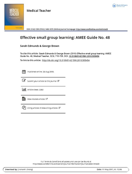 File:Effective small group learning AMEE Guide No 48.pdf