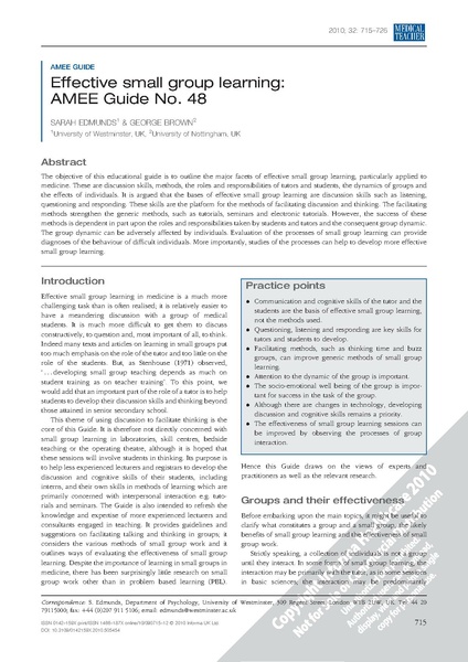 File:Effective small group learning AMEE Guide No 48.pdf