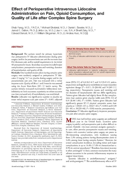 File:Farag et al 2013 IV Lidocaine for Complex Spine Surgery.pdf