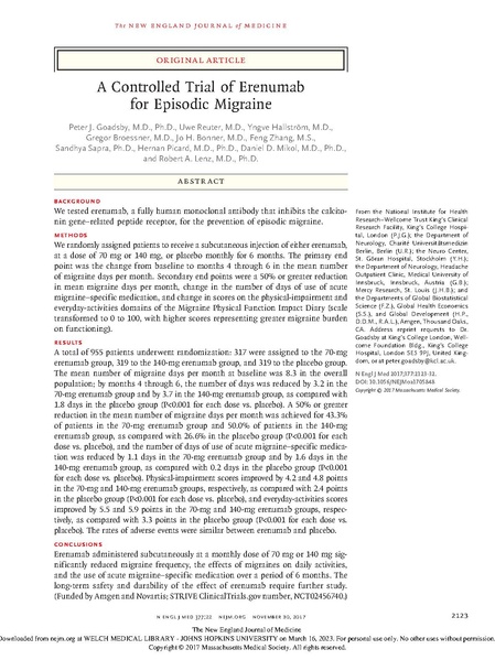 File:Goadsby - A Controlled Trial of Erenumab for Episodic Migraine.pdf