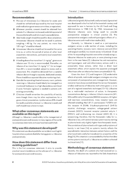 File:IV Lidocaine Review 2020.pdf