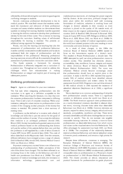 File:Integrating professionalism into the curriculum AMEE Guide No 61.pdf