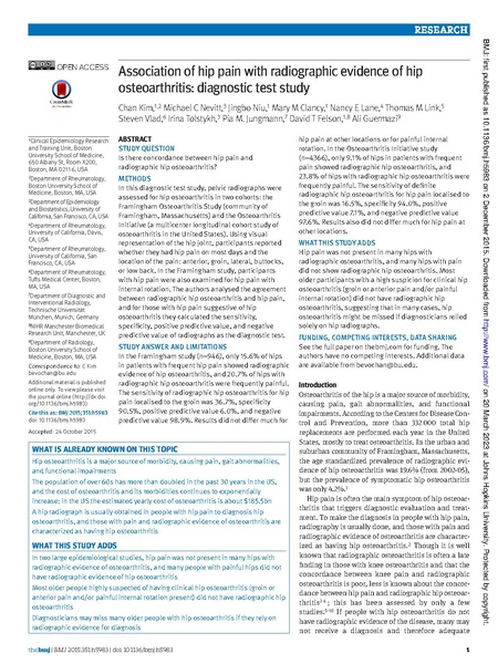 File:Kim - Association of hip pain with radiographic evidence of hip OA.pdf