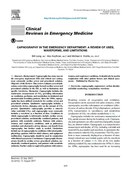 File:Long Journal of Emerg Med 2017 - ET carbon dioxide uses.pdf