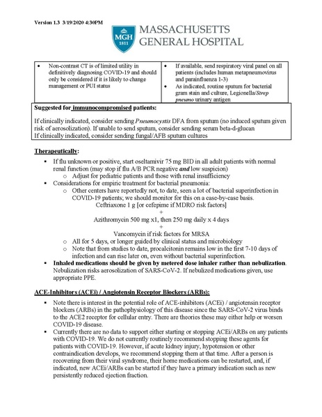 File:MGH ID COVID19 Here and Now Treatment Guidance V.1.3 03192020.pdf