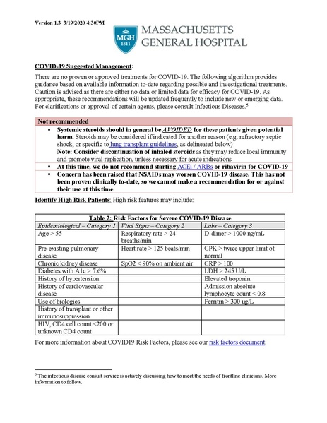 File:MGH ID COVID19 Here and Now Treatment Guidance V.1.3 03192020.pdf
