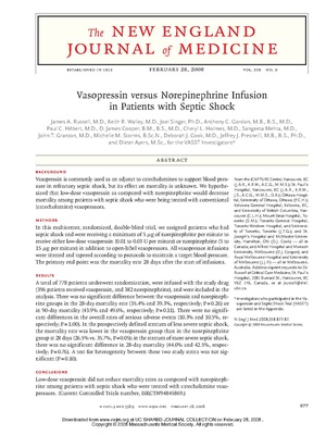 NEJM 2008 - VASST trial.pdf