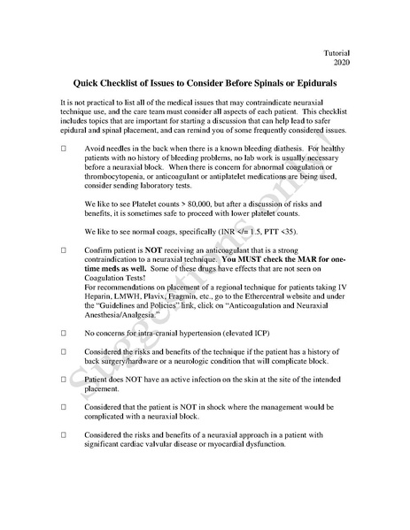 File:Neuraxial patient checklist 2019.pdf