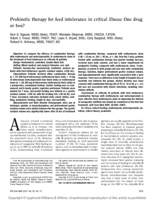 Nguyen 2007 CCM - Synergism erythro and reglan.pdf