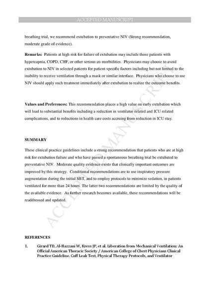 File:Ouellette Chest Journal 2016 - Liberation from mechanical ventilation.pdf
