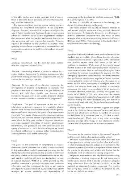 File:Portfolios for assessment and learning AMEE Guide no 45.pdf