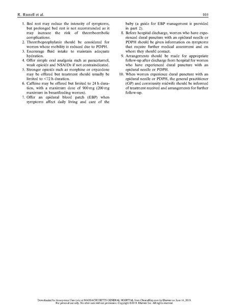 File:Russell, Treatment of obstetric post-dural puncture headache.pdf