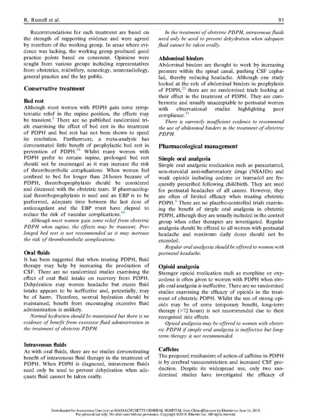File:Russell, Treatment of obstetric post-dural puncture headache.pdf