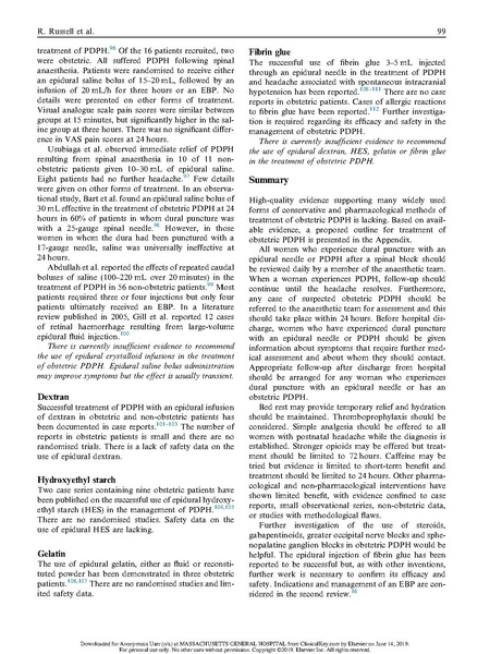 File:Russell, Treatment of obstetric post-dural puncture headache.pdf