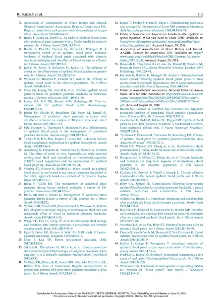 File:Russell, Treatment of obstetric post-dural puncture headache part 2.pdf