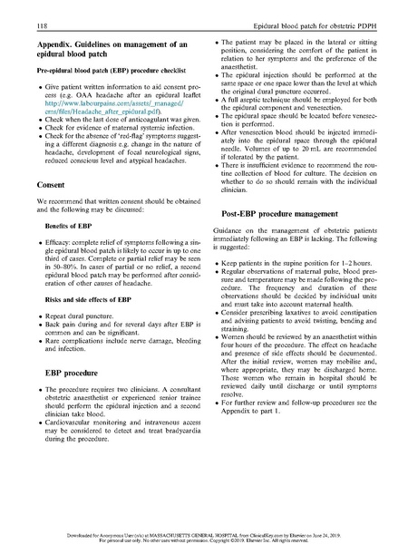 File:Russell, Treatment of obstetric post-dural puncture headache part 2.pdf