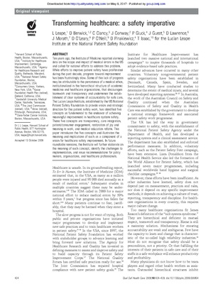 Transforming Healthcare- A safety imperative.pdf