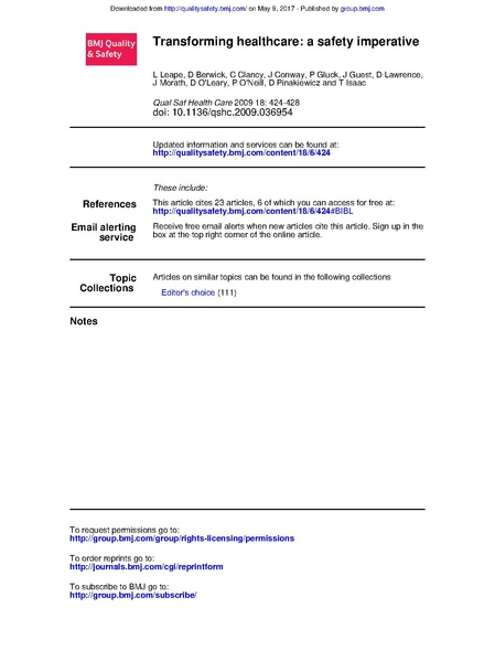 File:Transforming Healthcare- A safety imperative.pdf